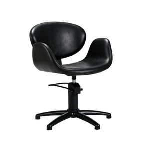Mila Styling Chair (5 Star Base) BLACK