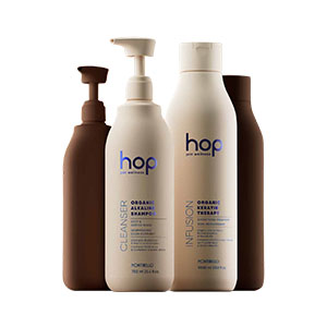 Hop Organic Keratin Therapy product range