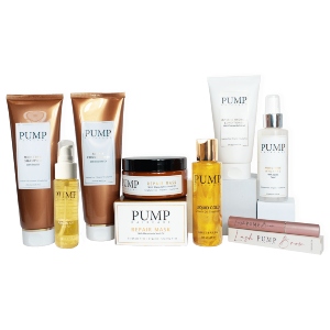 Pump Haircare product range